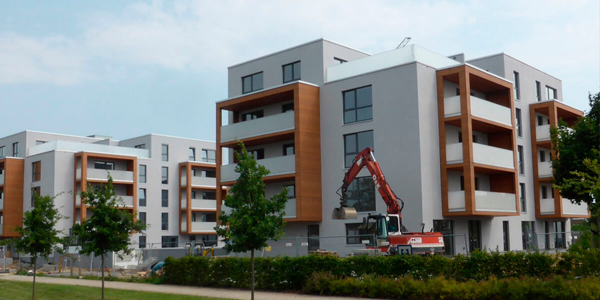 Neubau von 100 Wohneinheiten im Speicherquartier in Lüneburg