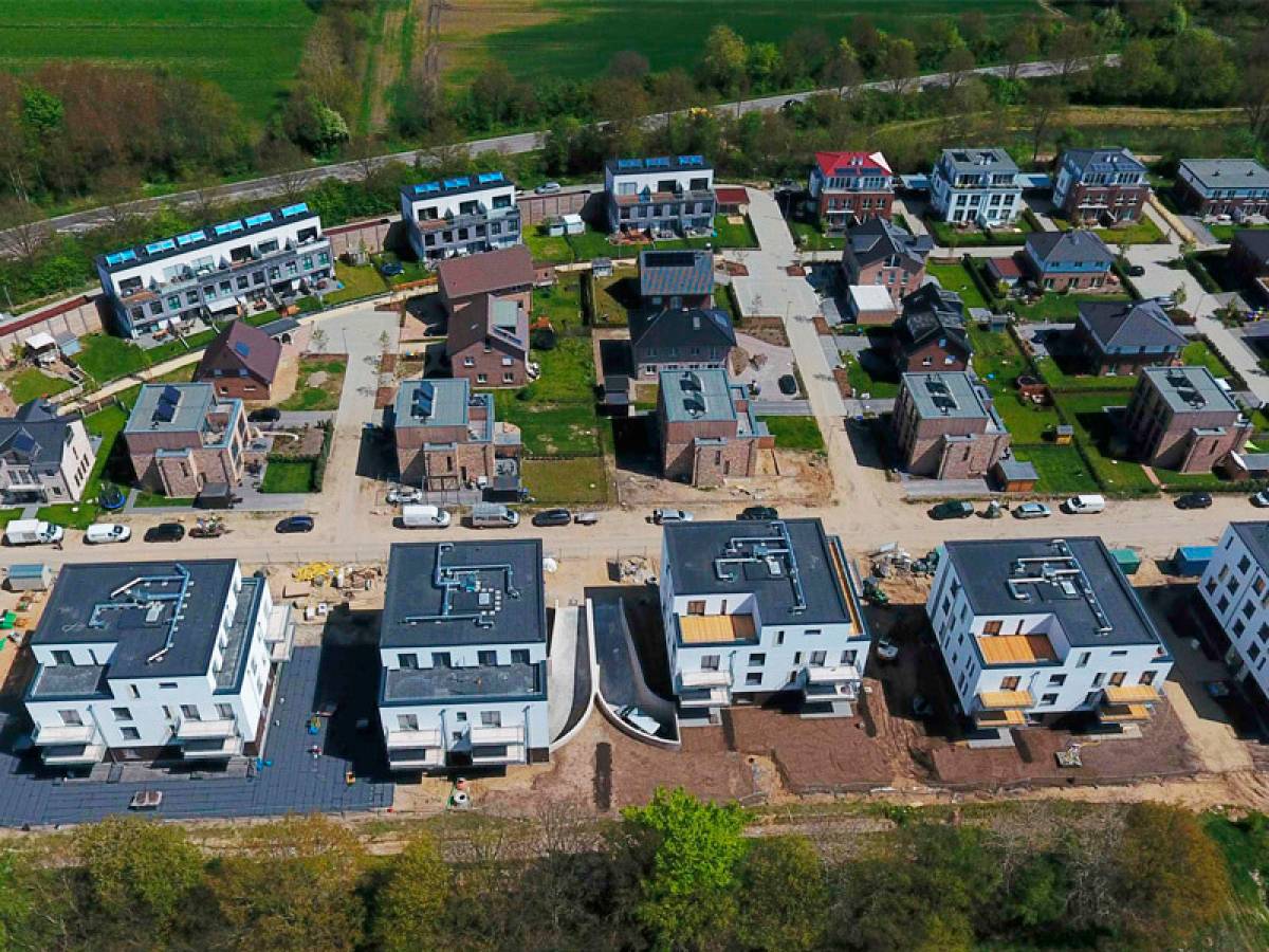 Construcție nouă de 6 vile urbane în Wentorf