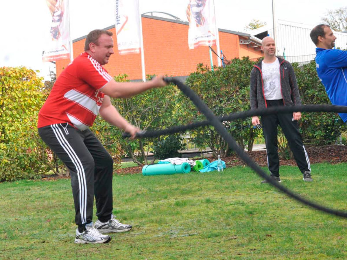 Fitness în loc de atelier și de birou